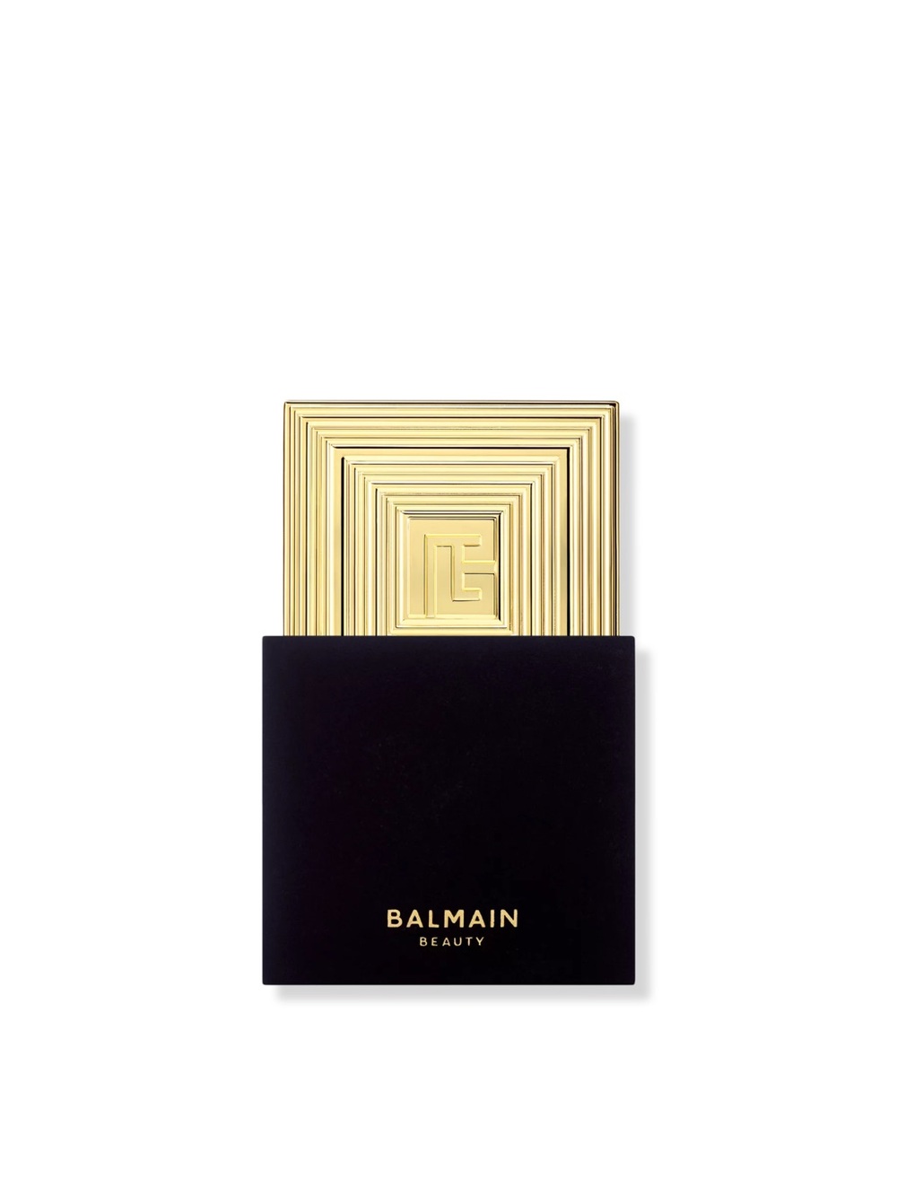 Balmain Gold-Trimmed Black Mirror NWT